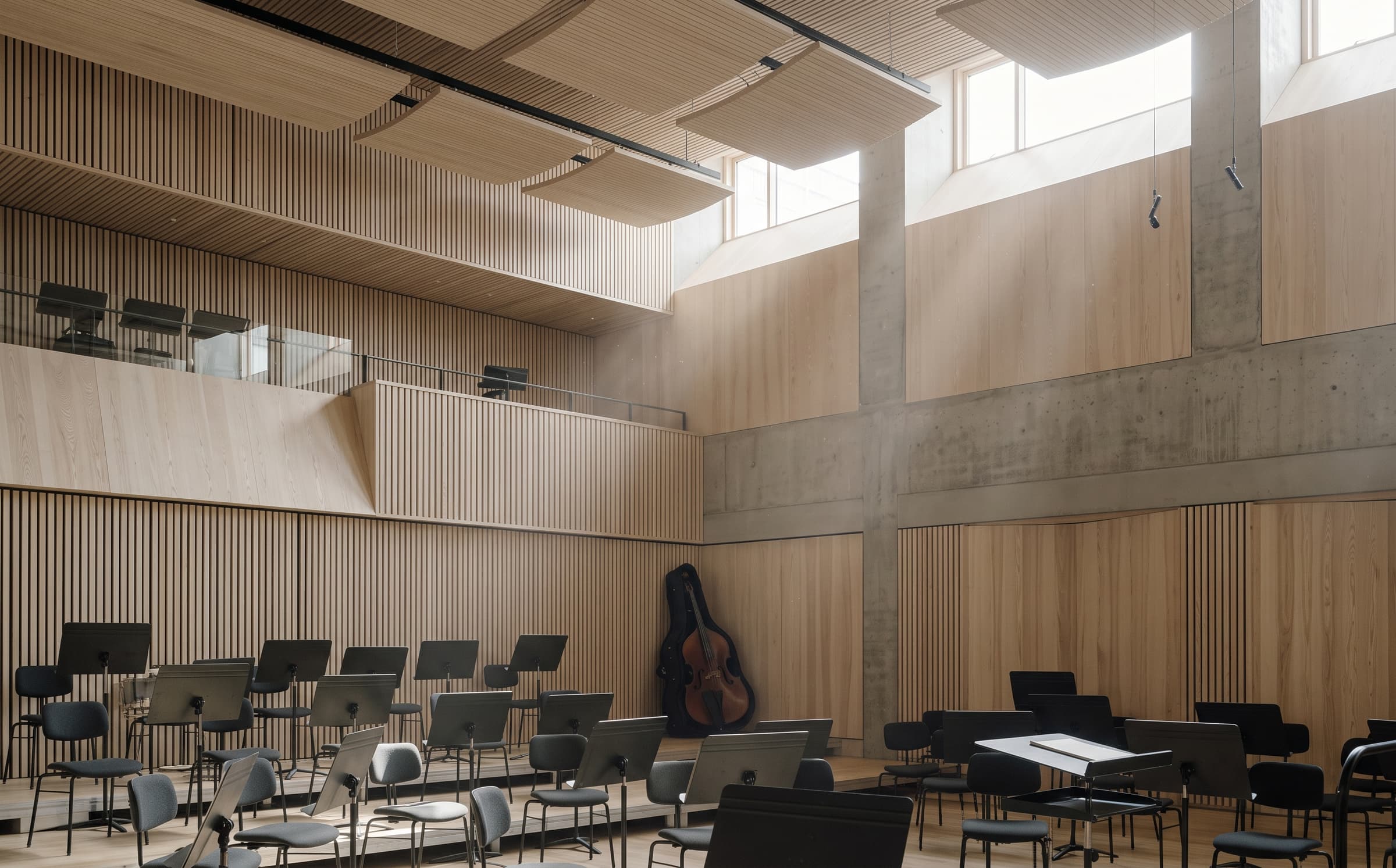 Lysverket Concert Room set in Bergen, Norway