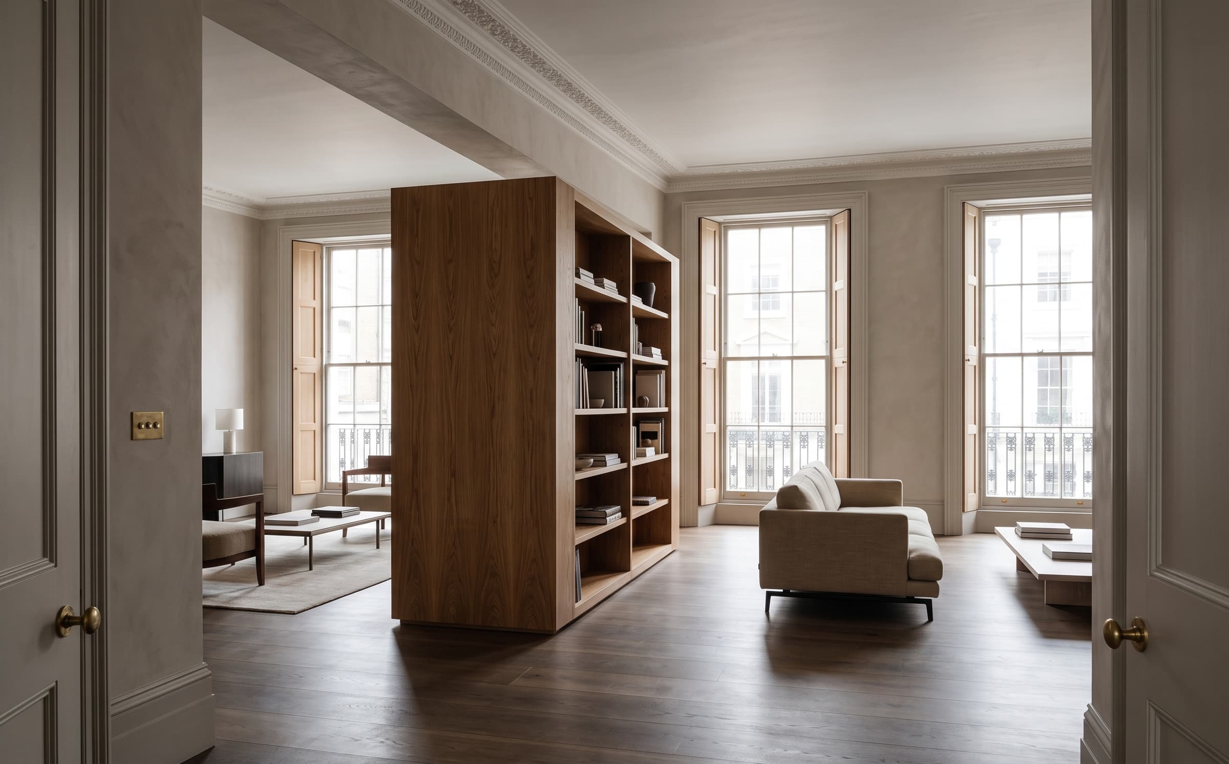An interior of Haymarket House, London, UK